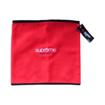 Supreme Polartec Fleece Neck Gaiter Red