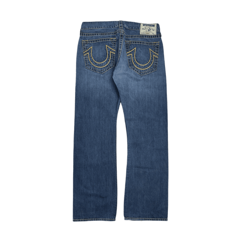 (36) Vintage Y2K True Religion Straight-Cut Denim Jeans | Vintage Clothing Store Canada