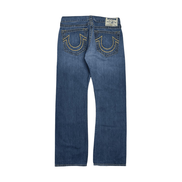 (36) Vintage Y2K True Religion Straight-Cut Denim Jeans | Vitnage Clothing Store Canada