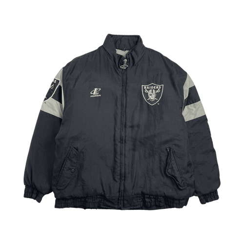 (L) Vintage Oakland Raiders Jacket | Vintage Clothing Store Canada