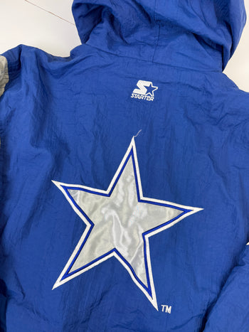 Vintage NFL Dallas Cowboys Starter Jacket Blue