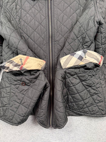 Women’s Burberry Quilted Jacket Black (USED)