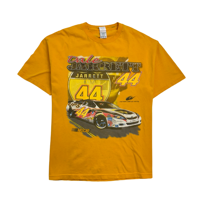 Vintage Dale Jarrett Racing Tee Yellow | Vitnage Clothing Store Canada