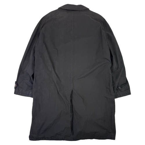 Vintage Men's Burberry Trench Coat Black | Vintage Clothing Store Canada