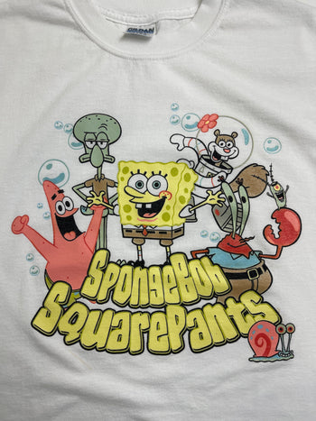 (L) Vintage 2000s Sponge Bob Tee