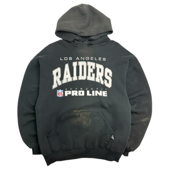 Vintage 90's LA Raiders Hoodie Black