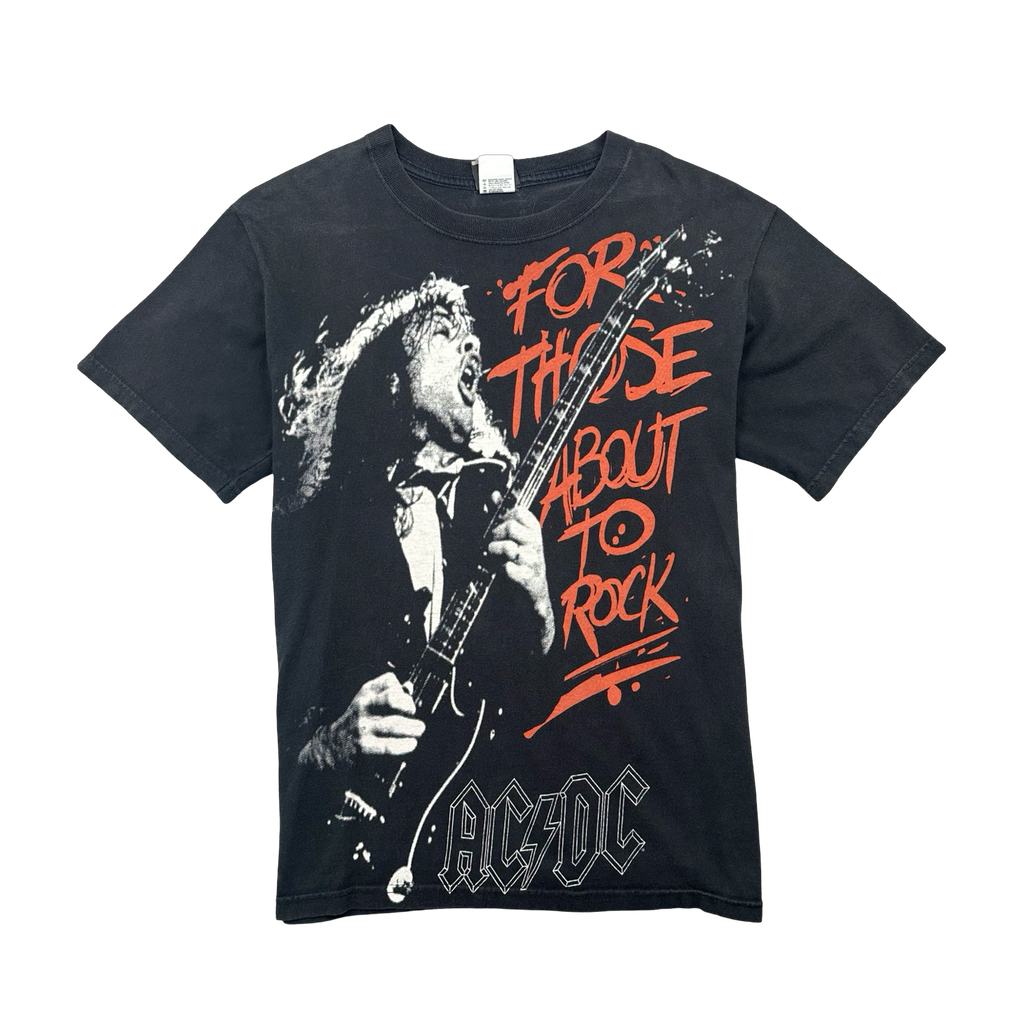 Vintage AC/DC For Those About To Rock Tee Black