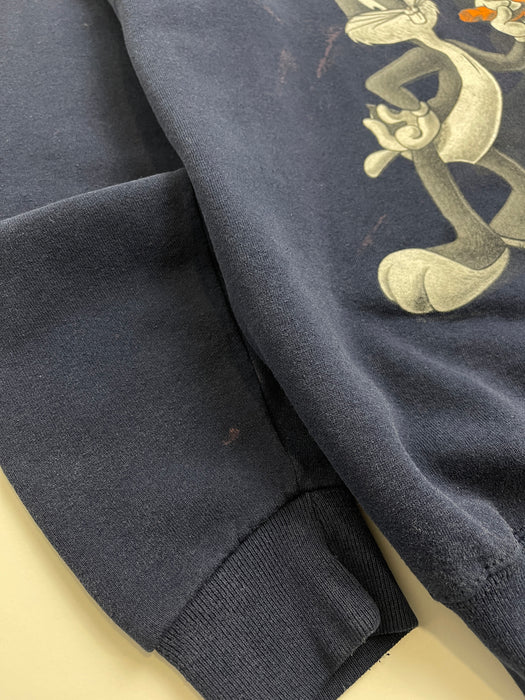 (S) Vintage '93 Bugs Bunny Sweatshirt Navy | Vitnage Clothing Store Canada