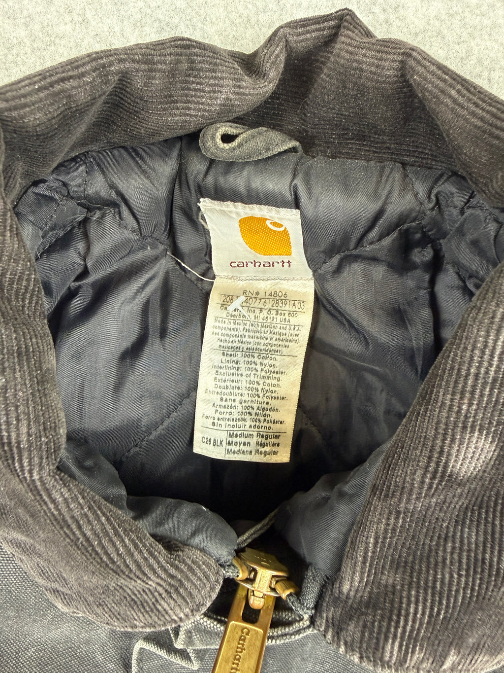 Vintage Carhartt Arctic Jacket Black