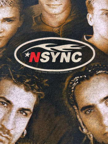 1999 Vintage NSYNC Tee Black