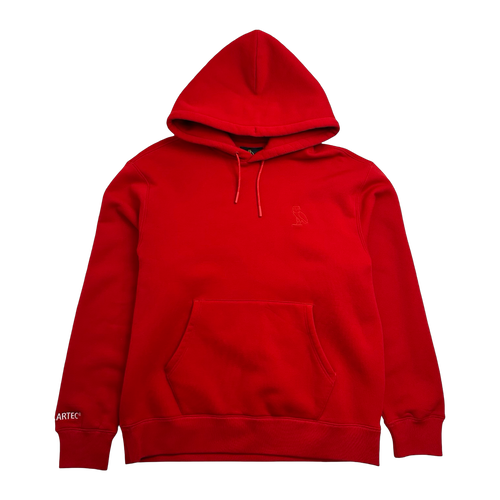 OVO Polartec Hoodie Red (USED) | Vintage Clothing Store Canada