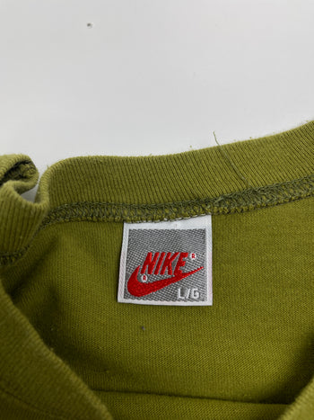 (L) Vintage 80s Nike Michael Jordan Promo Tee Olive