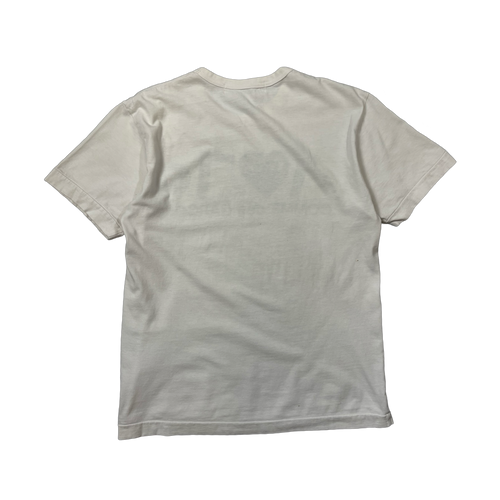 Commes Des Garcon PLAY Heart Shirt White (USED) | Vintage Clothing Store Canada