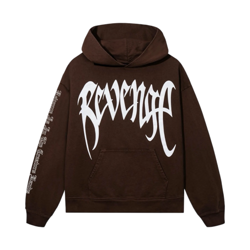 Revenge XXXTentacion Heartbreak Hoodie Brown | Vintage Clothing Store Canada