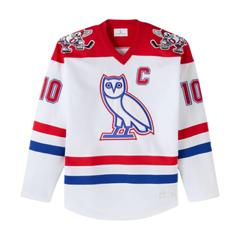 OVO Icon Hockey Jersey White