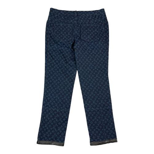 Women’s Louis Vuitton Monogram Denim Pants | Vintage Clothing Store Canada