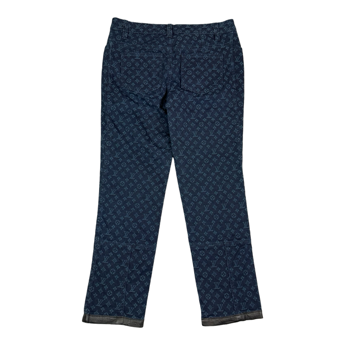 Women’s Louis Vuitton Monogram Denim Pants | Vitnage Clothing Store Canada