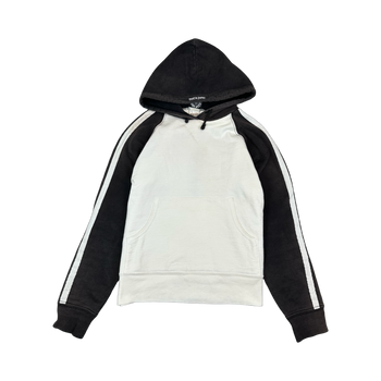 Women’s Chrome Hearts Vintage Track Stripe Embroidered Hoodie Black