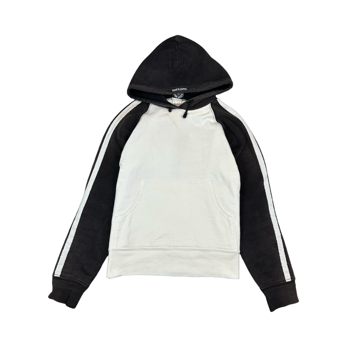 Women’s Chrome Hearts Vintage Track Stripe Embroidered Hoodie Black | Vitnage Clothing Store Canada