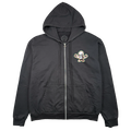 Chrome Hearts Foti Skull Zip Up Hoodie Black