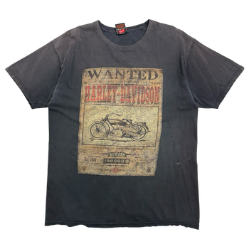 Vintage 2000s Harley Davidson Orlando Florida Tee Black