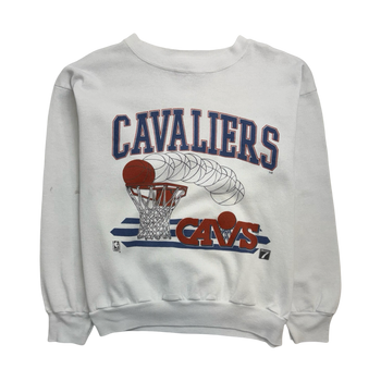 Vintage 90s NBA Cleveland Cavaliers Sweatshirt White