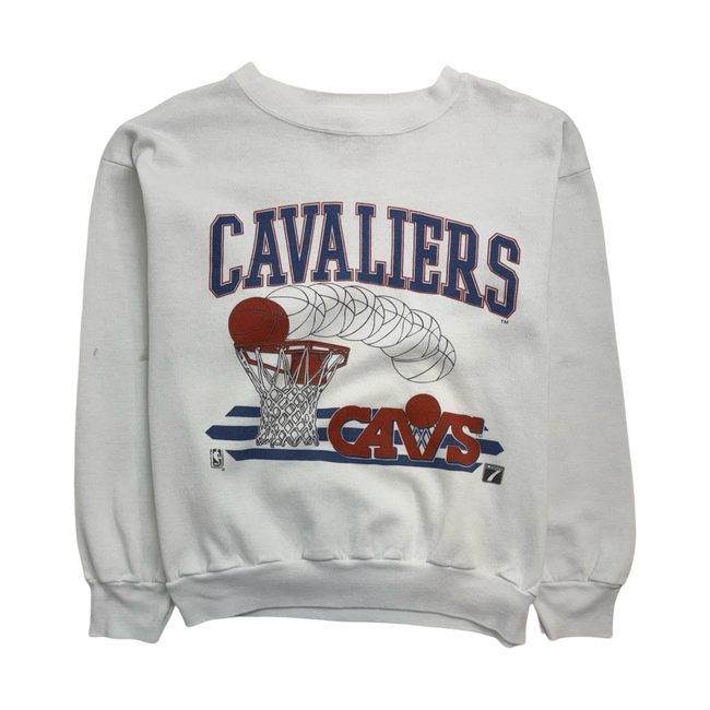 Vintage 90s NBA Cleveland Cavaliers Sweatshirt White