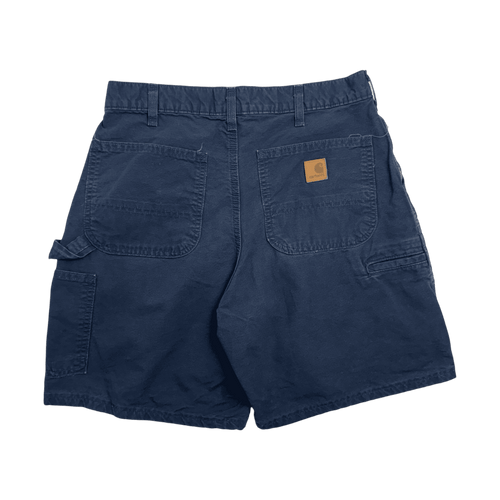 (30) Carhartt Carpenter Shorts Navy | Vintage Clothing Store Canada