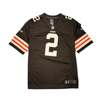 (XL) Nike Johnny Manziel Football Jersey Brown