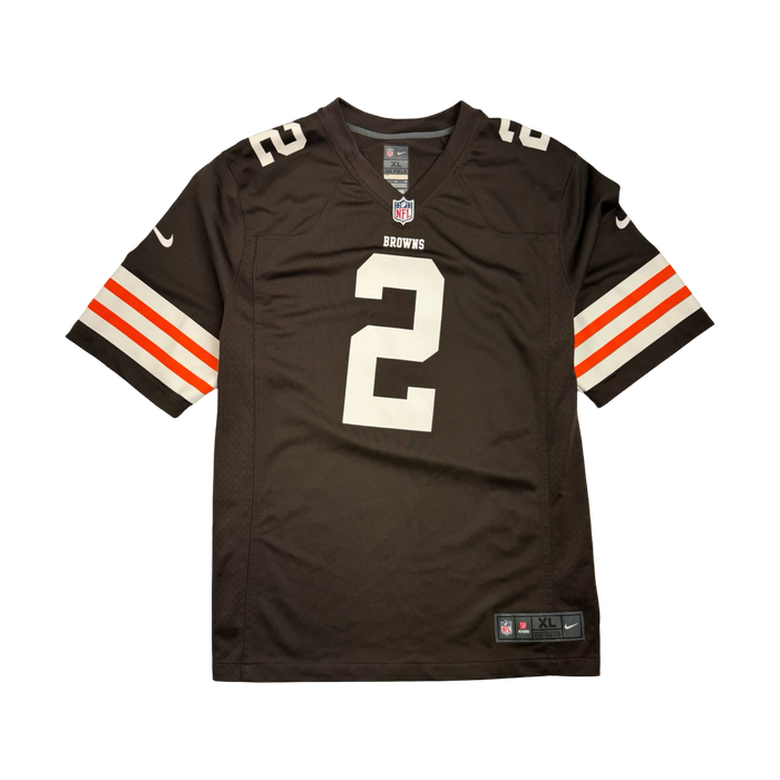 (XL) Nike Johnny Manziel Football Jersey Brown | Vitnage Clothing Store Canada