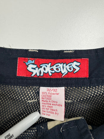 Vintage Y2k Snakeyes Track Pants Biege