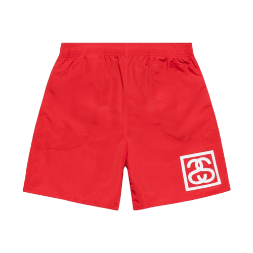 Stussy SS-Link Water Shorts Red | Vintage Clothing Store Canada