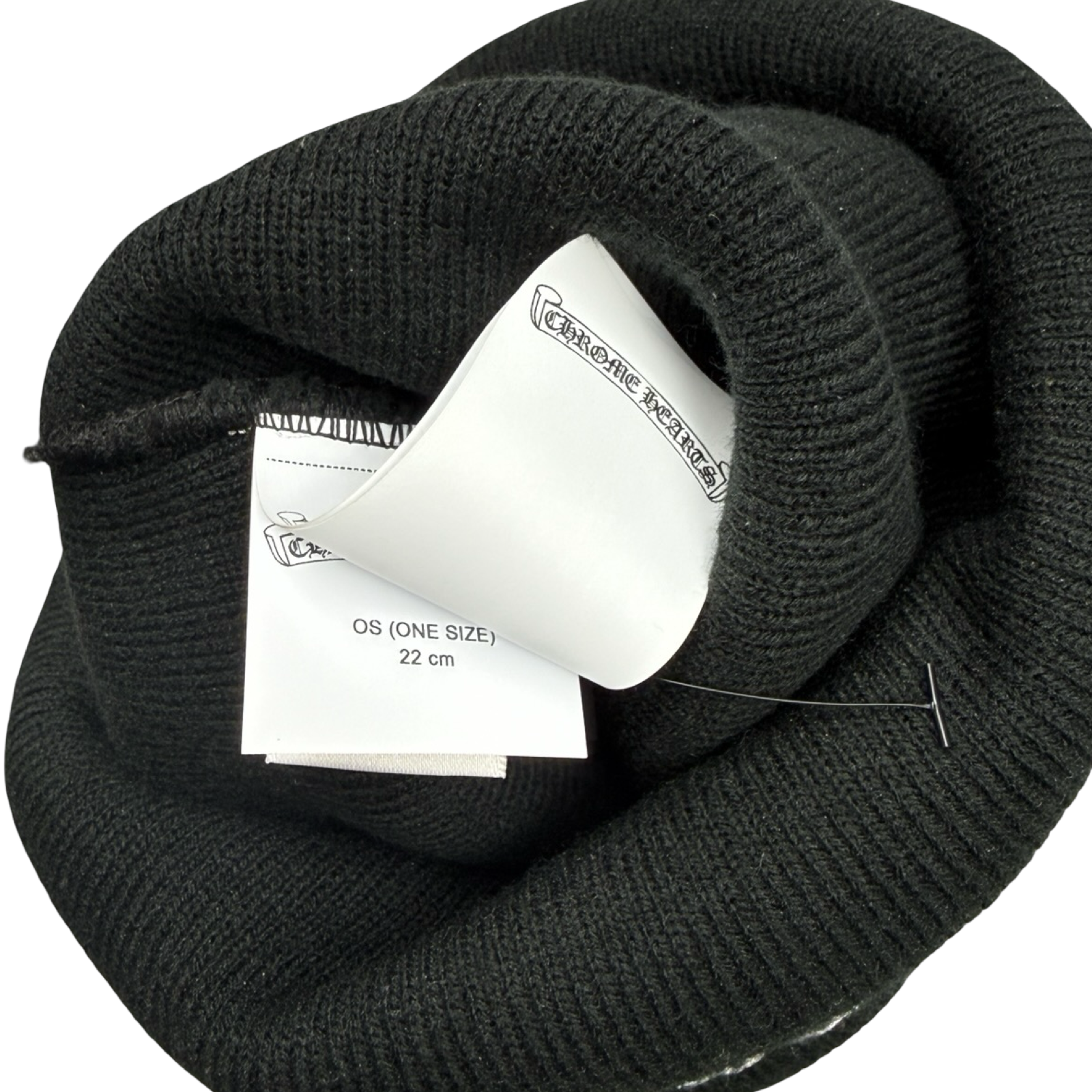 Chrome Hearts Logo Beanie Black