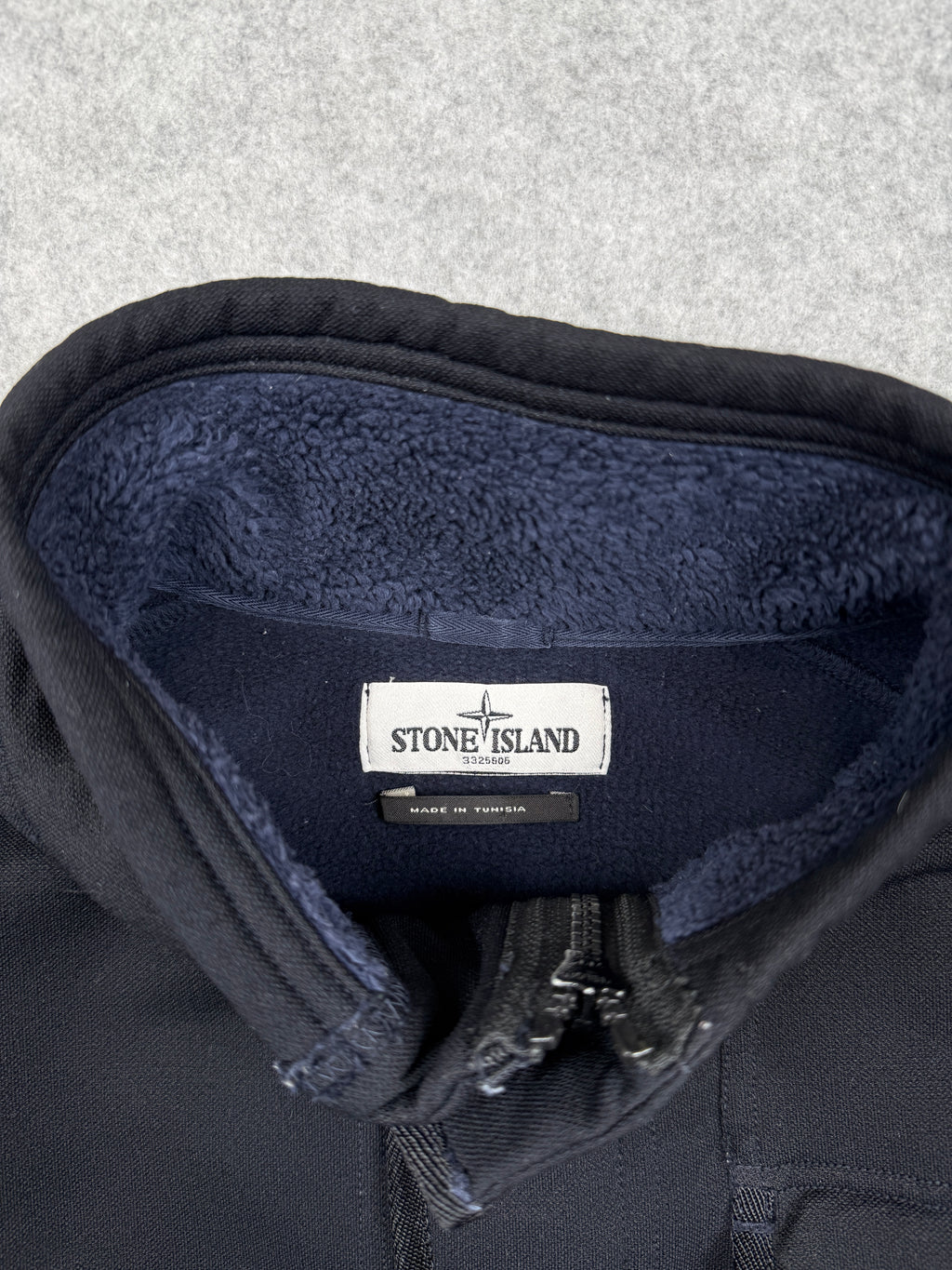 Stone Island Polyamide Cotton Jacket Black (USED)