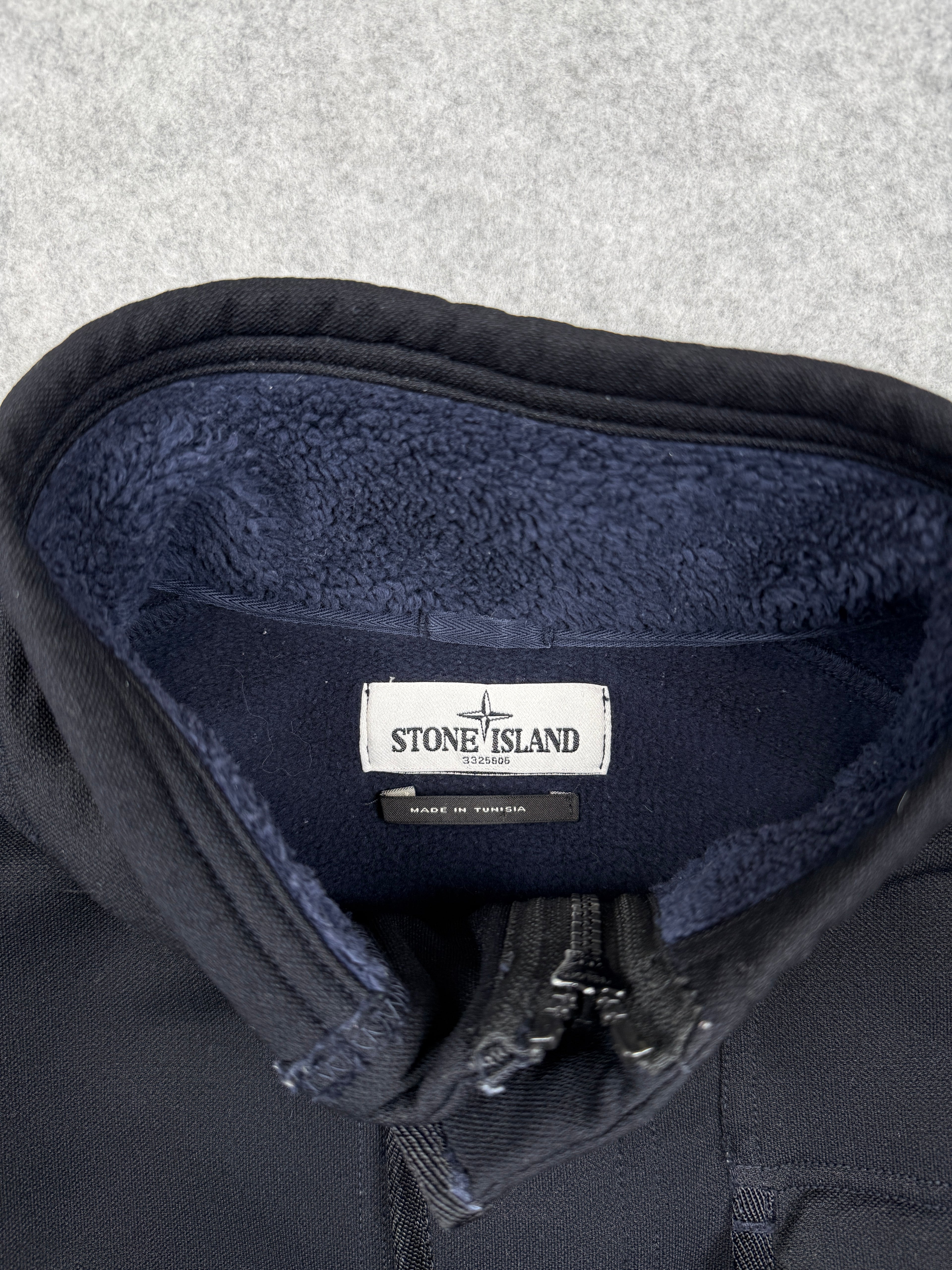 Stone Island Polyamide Cotton Jacket Black (USED)