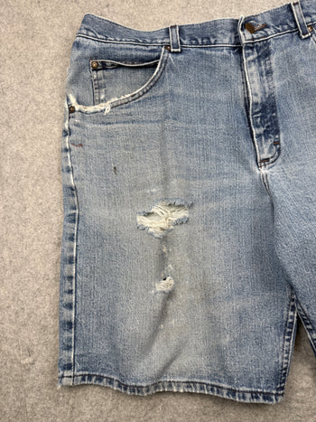 Riders Distressed Denim Shorts