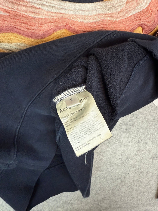Women’s Acne Studios Donut Sweatshirt Navy | Vitnage Clothing Store Canada