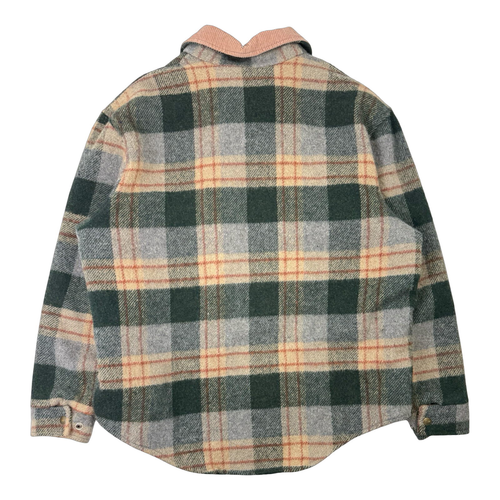 Vintage Labatt Copper Quilted Insulated Flannel
