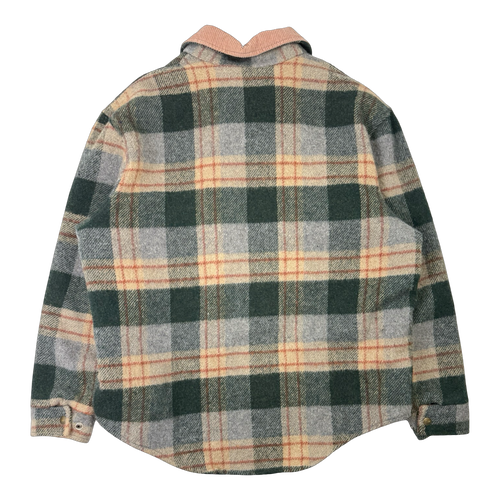 Vintage Labatt Copper Quilted Insulated Flannel | Vintage Clothing Store Canada