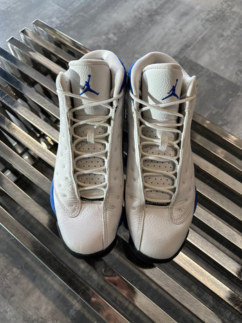 Air Jordan 13 Retro White Hyper Royal Black (USED)