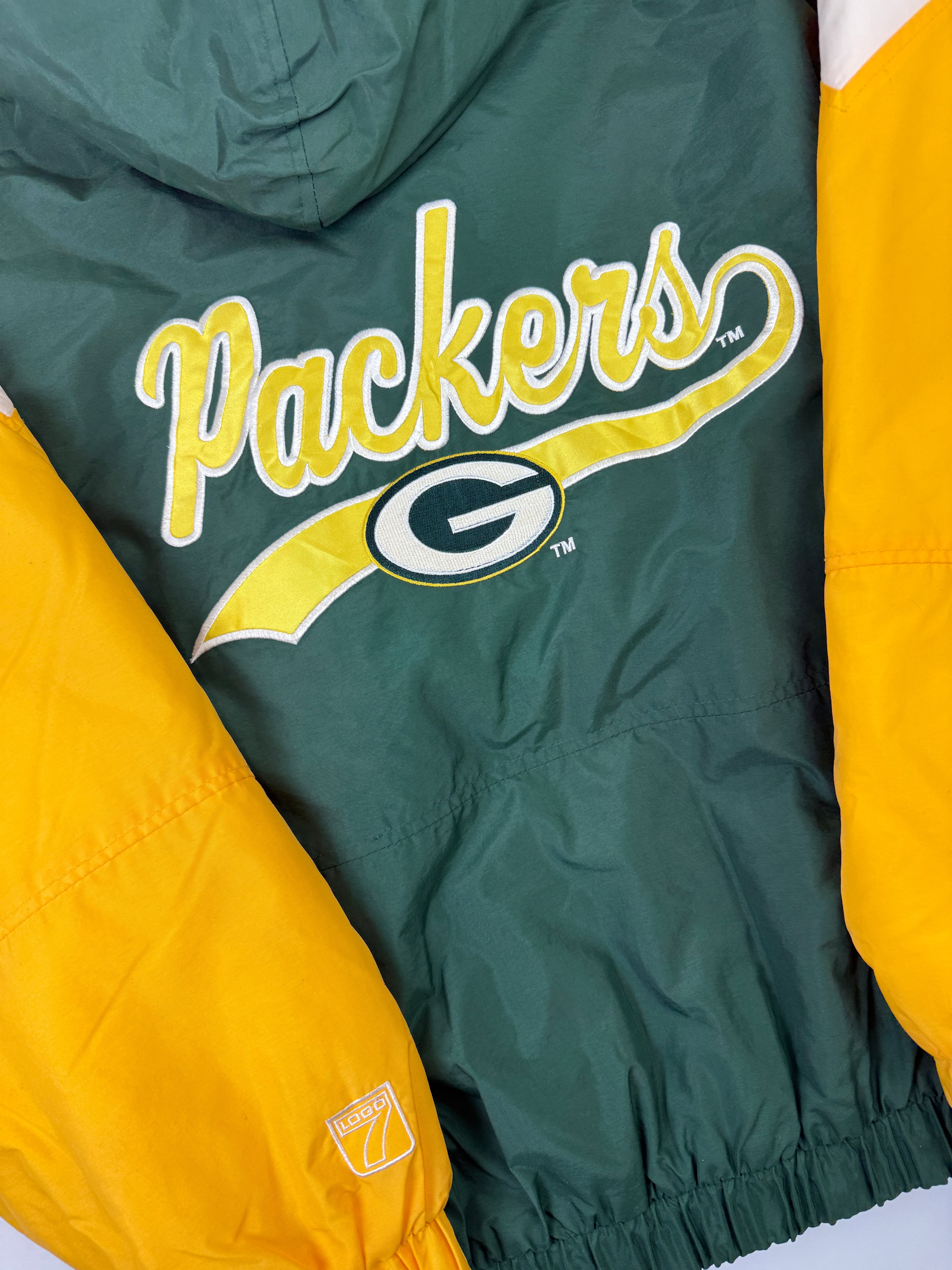 Vintage NFL Green Bay Packers Logo 7 Jacket