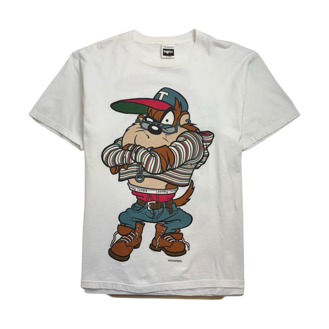 Vintage '93 Looney Tunes Tazmania Devil Tee White