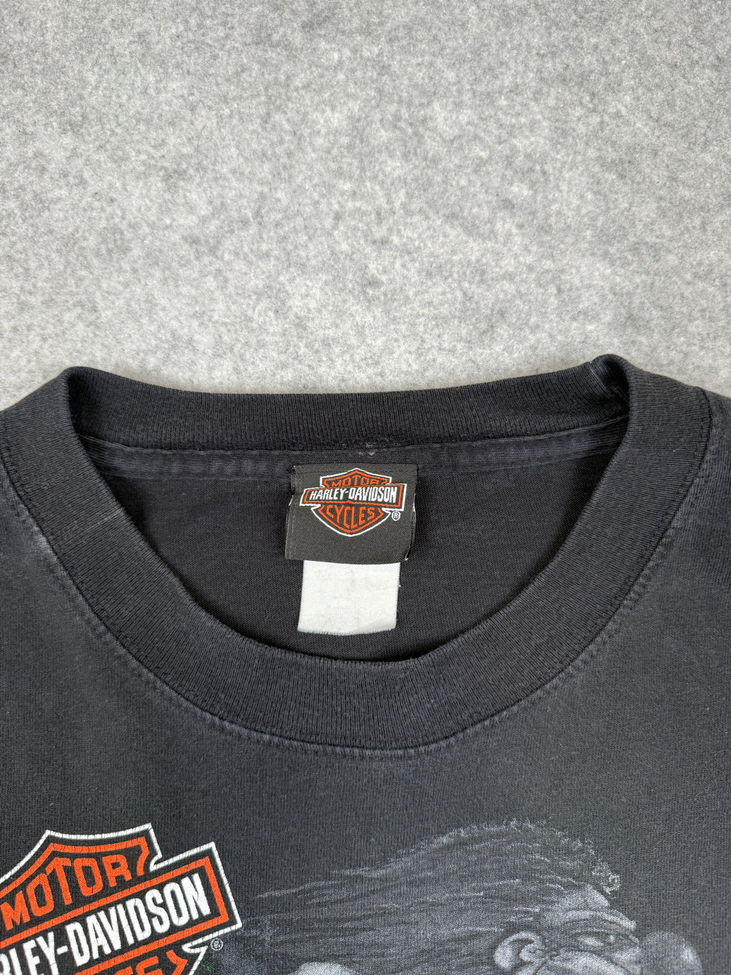 Vintage Harley Davidson Clowns L/S Tee Black