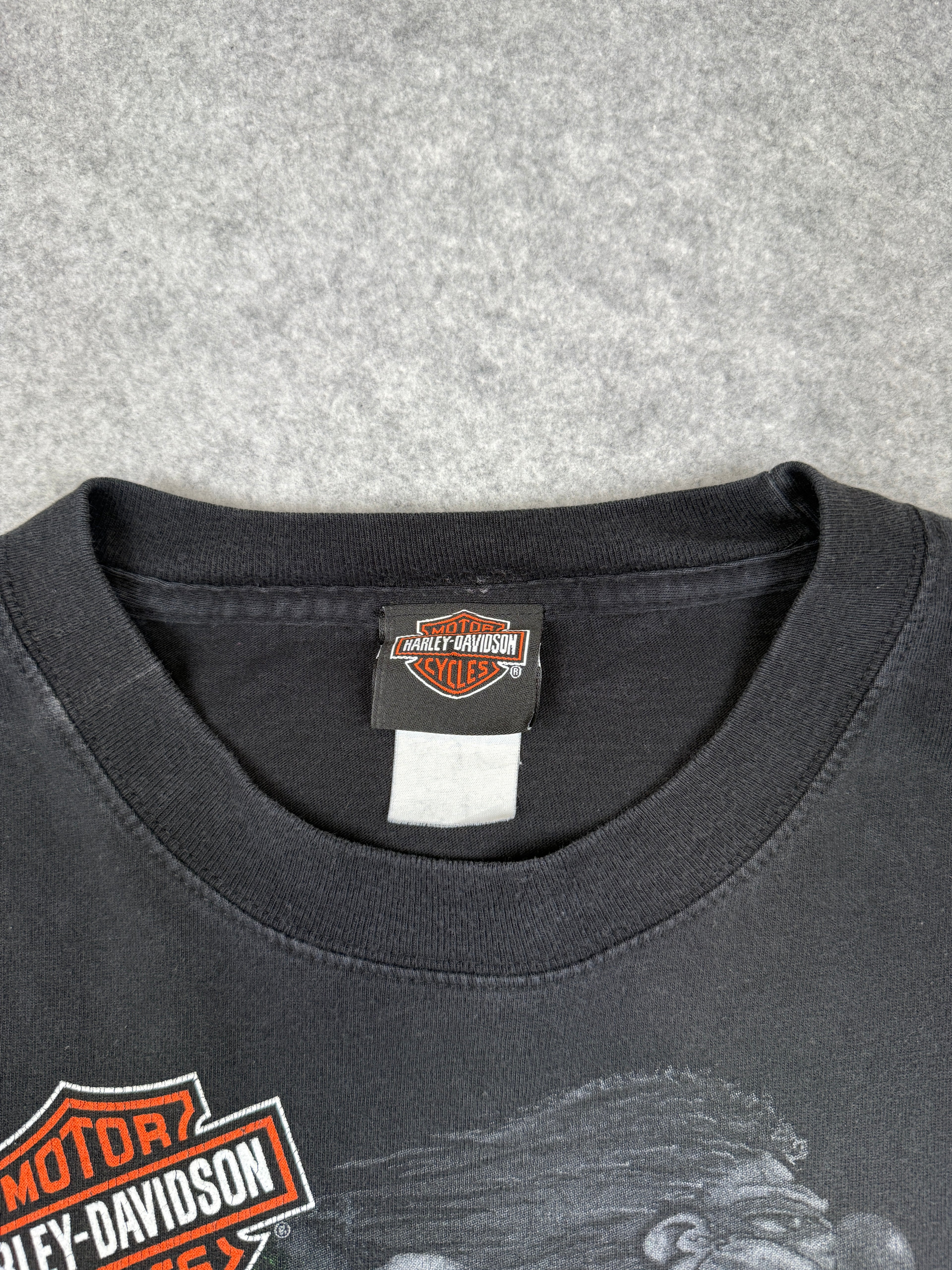 Vintage Harley Davidson Clowns L/S Tee Black