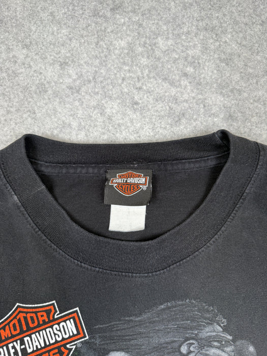 Vintage Harley Davidson Clowns L/S Tee Black | Vitnage Clothing Store Canada