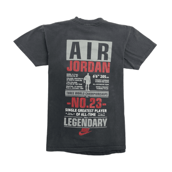 (S) Vintage 90s Nike Michael Jordan Tee Black