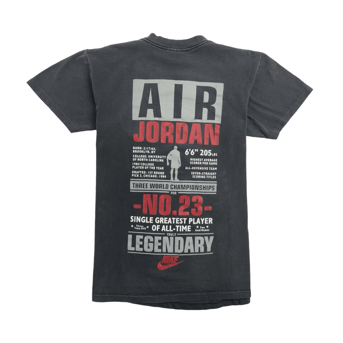 (S) Vintage 90s Nike Michael Jordan Tee Black | Vitnage Clothing Store Canada