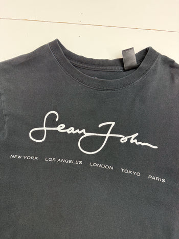 Vintage Y2K Sean John Tee Black