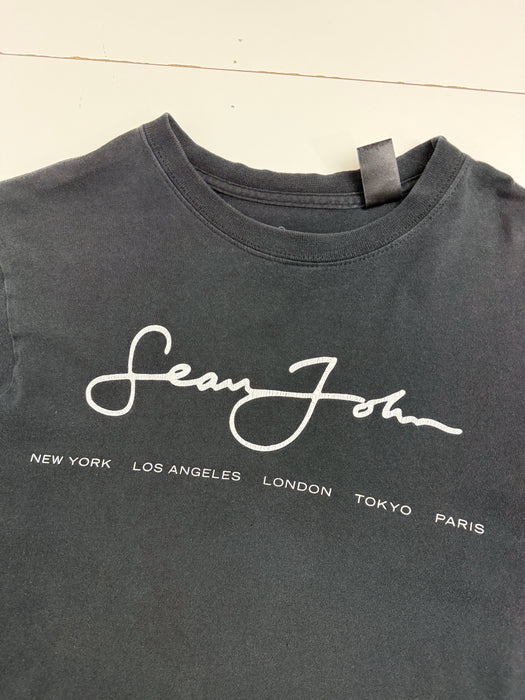Vintage Y2K Sean John Tee Black | Vitnage Clothing Store Canada