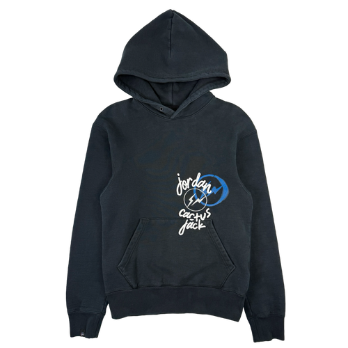Travis Scott x Jordan x Fragment Hoodie Black (USED) | Vintage Clothing Store Canada
